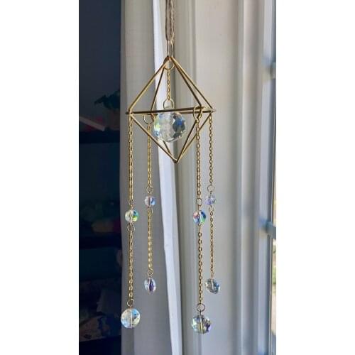 Crystal Sun Catcher | Sun Catcher Crystal | Window Sun Catcher | Mothers Day Gift | Gift Idea | Window Decor Prism Charms Decor