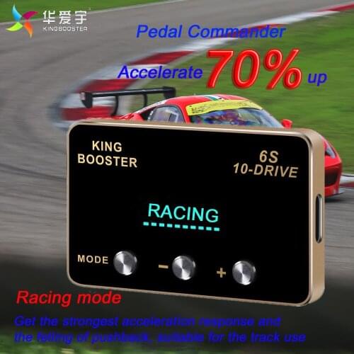 KINGBOOSTER Car Electronic Throttle Controller Automative Gas Pedal Booster Accelerator Commander For Ford Transit 2007