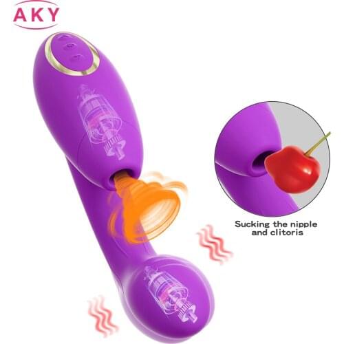 Strong Power Sucking Vibrator for Women G Spot Clit Sucker Clitoris Vaginal Stimulator Dildo Sex Toys Shop for for Adults 18