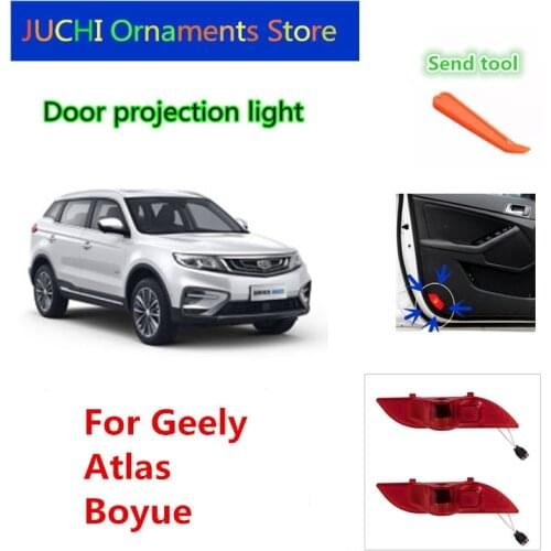 Car door projection light, car door welcome light, car door light for Geely Atlas ,Geely Emgrand Boyue