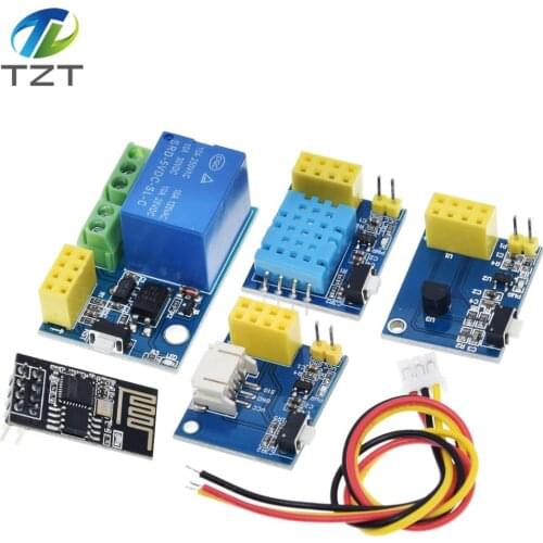 ESP8266 5V WiFi relay module DS18B20 DHT11 RGB LED Controller Things smart home remote control switch phone APP ESP-01S