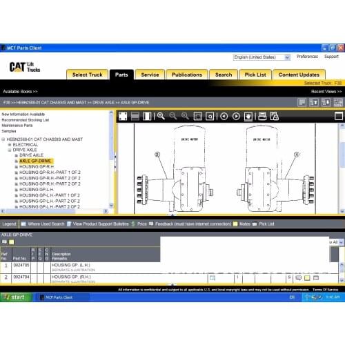 SattvDiag Cat Lift Trucks MCFE 2021 Workshop Manuals