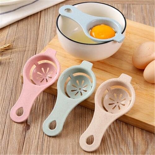 13*6CM Plastic Egg Separator White Yolk Sifting Home Kitchen Eggs Tools Home Kitchen Chef Dining Cooking Gadget