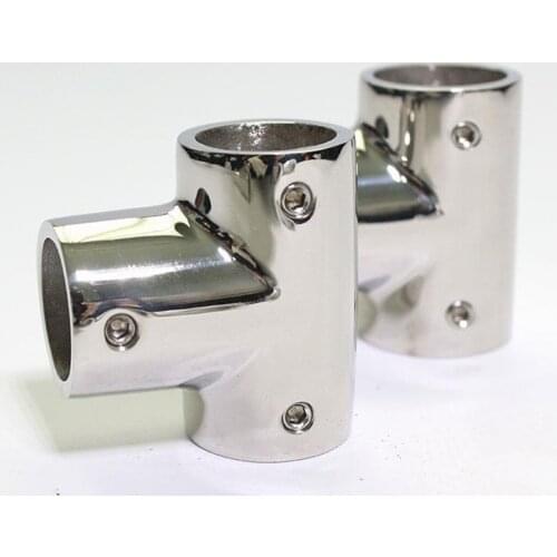 Marine Boat Hand Rail Fitting 7/8' Tee Cross Joint Connector Hardware