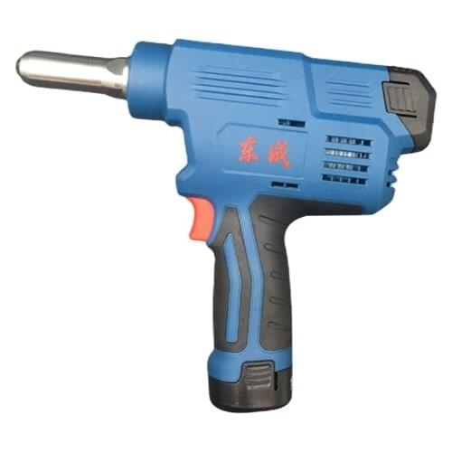 Rechargeable Core Pulling Riveting Gun DCPM50 (type E) Lithium Battery Rivet Gun Dongcheng 12v Electric Riveting Tool
