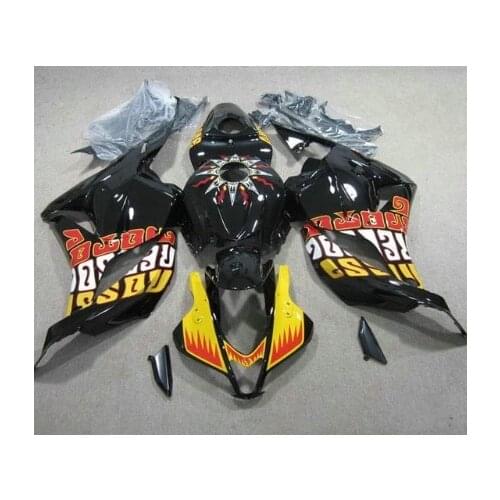 Yellow Black Motorcycle Fairings For CBR600RR CBR600 CBR 600 RR 2009 2010 2011 2012 F5 ABS Plastic Injection Bodywork Kit
