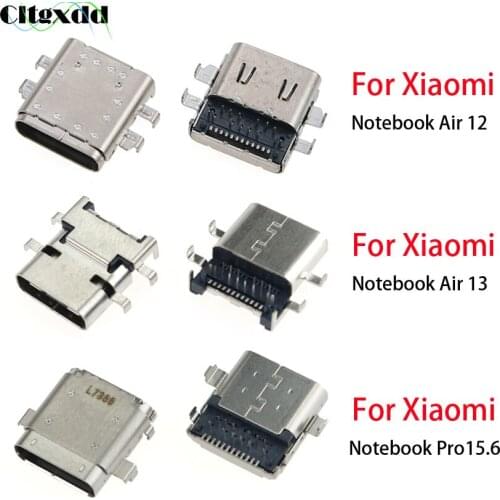 1PCS Micro USB Type C Power Jack Connector For Xiaomi Notebook Mi Air 13/12 161301-01 161201-01 15.6 Pro Type-C Charging Port