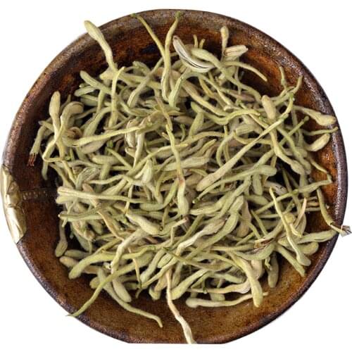 100% Organic pure natural dry honeysuckle flowers 50g natural dried honeysuckle flower buds lonicera japonica flower buds