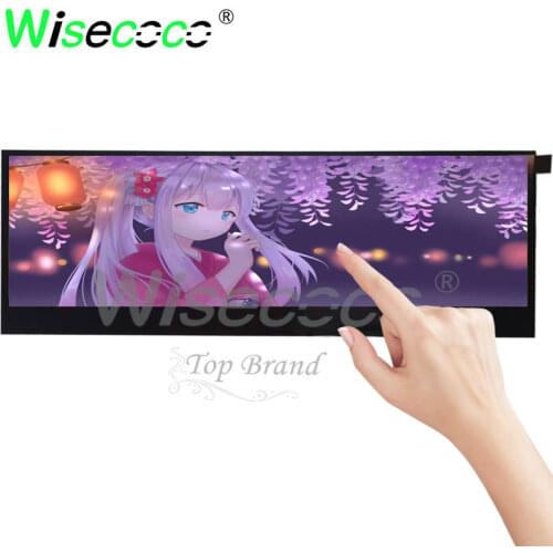 14 Inch 4K 3840X1100 DIY IPS LCD gaming console Panel dengan 60Hz Controller Board