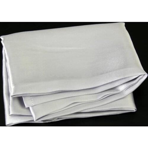 2x Silver Gray 100% Silk Fashion Soft Comfortable Pillow Case Cover Slip Gift