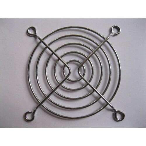 5 pcs DC Fan Grill Protector Finger Guard Silver Metal Used for 70x70mm Fan