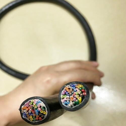 Electr Cabl Wire Soft shell 50 core 0.3 Square Twisted Pair Wire Towline Soft Oil Resistant Folding KVC-36 Flexible Thick Wire