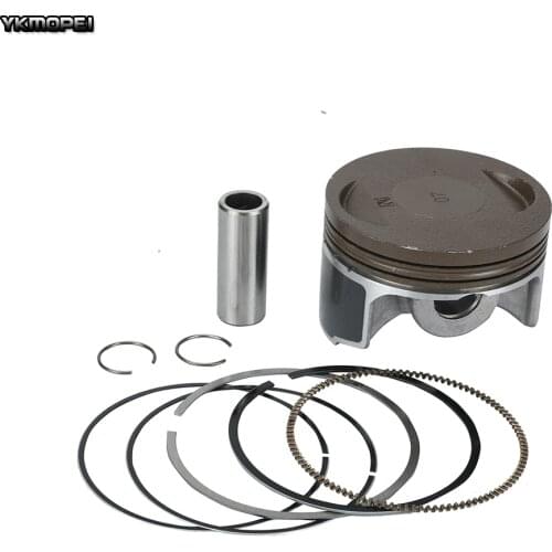 Motorcycle 62mm Piston And Piston Ring Kit For ZongShen ZS 190cc Z190 W190 1P62YML-2 Engine Dirt Pit Bike ATV Quad