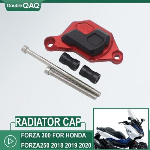 Water Tank Cap Radiator Cover Case Guard For Honda Forza 300 forza300 2019 2018 Motorcycle Accessories Protection Scooter