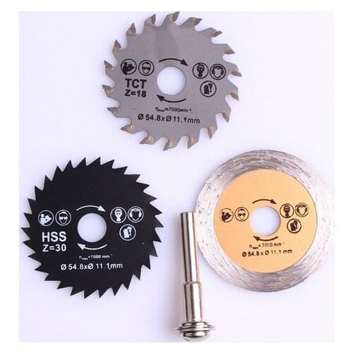 Out Diameter Wood Cutting Blade 54.8 Mm High Quality Mini Circular Saw Blade Tools Cutting Tool Wood Saw Blades Dropshipping