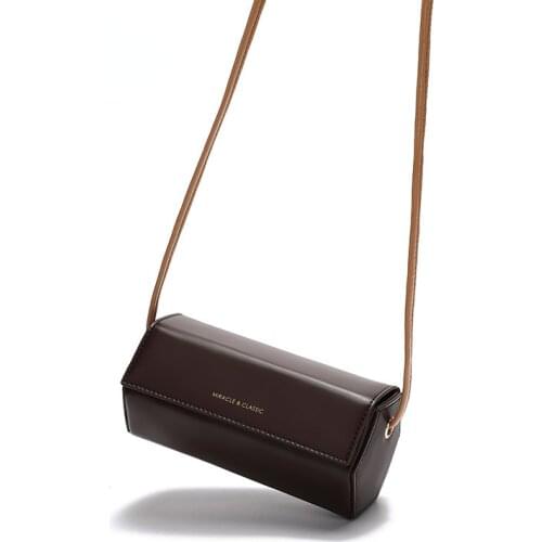 Small Bag Female Fashion Wild Shoulder Messenger Woman Bag Fashionable Niche Cylinder Bag Purses and Handbags