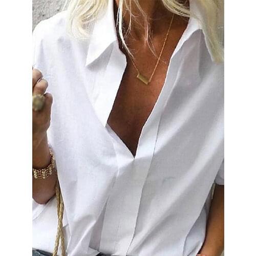 MCCKLE White Blouses