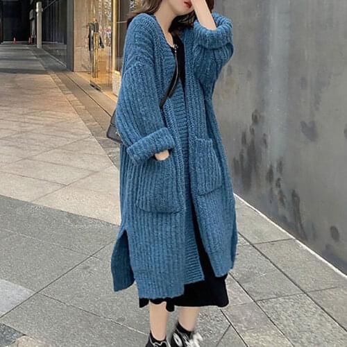 MOONBIFFY Womens Blue Coats