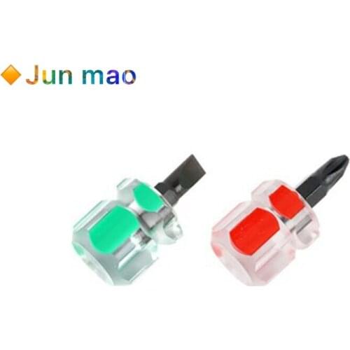 Screwdriver Kit Set Mini Small Portable Radish Head Screw Driver Transparent Handle Repair Hand Tools Precision Car Repair