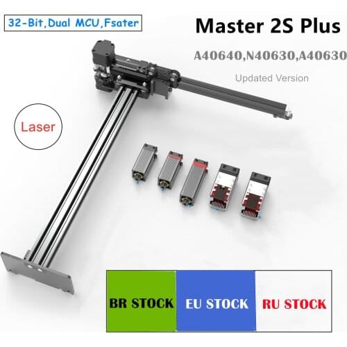 NEJE Master 2 Plus 30W CNC Laser Engraver Laser Cutting Machine Large Area 255 x 440 mm Lightburn,Bluetooth ,App Control