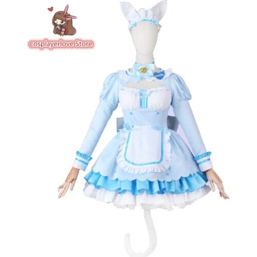 NEKOPARA Vanilla Cosplay Costume Halloween Christmas Costume