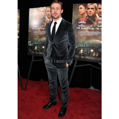 Latest Design Elegant Black Velvet Men Suits For Wedding Tuxedos Masculino Custom Made 2 Pieces Party Prom Groon Mens Suits