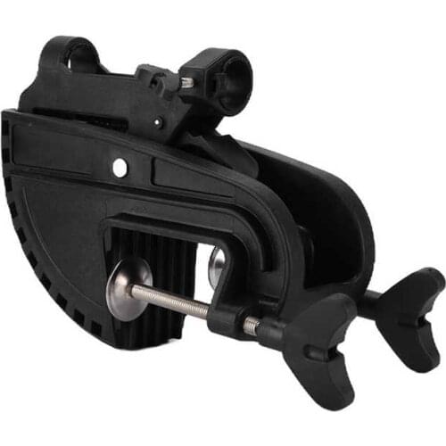 Motor Thruster Suspension Holder 90° Rotation Plastic Motor Thruster Bracket Flexible for Kayak for Inflatable Boat