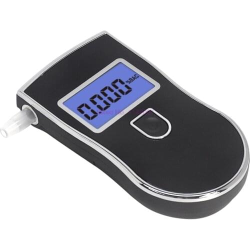 20pcs Professional Alcohol Tester Police LCD Display Digital Breath Quick Response Breathalyzer for the Drunk Drivers alcotester