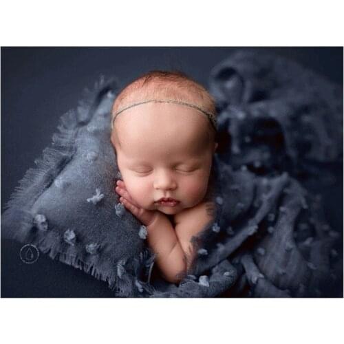 Newborn Photography Props Baby Boy Girl Photo Soft Wrap Blanket Infant Cotton Costume For Photo Newborn First month photo Props