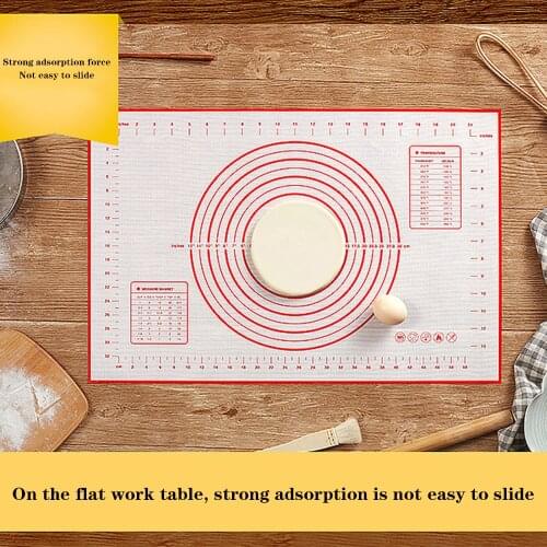 40x60cm Silicone Pad Baking Mat Sheet Extra Large Baking Mat For Rolling Dough Pizza Dough Non-Stick Maker Holder Kitchen Tools
