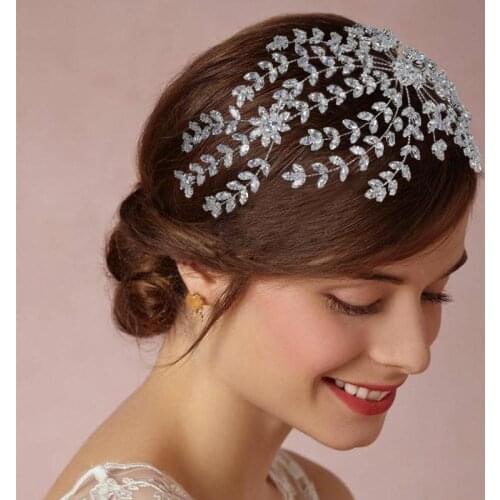 Bridal Hair Accessories Jewelry Handmade Luxury Classic Design For Women Wedding Party Anniversary BC4854 Haar Sieraden Bruiloft