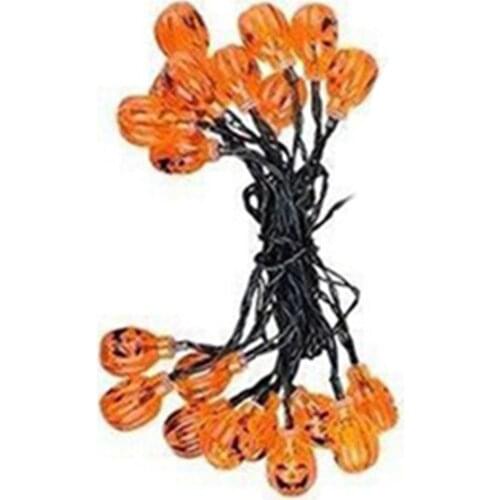 1.5m Halloween Party Decor LED Light String Pumpkin Lamp String Halloween Event Home Garden Outdoor Decor Light Hot Sale