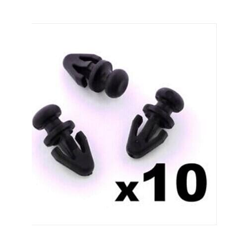 10x For Ford Mondeo Door Seal Clips for Sill / Lower Rubber Weatherstrip / Gasket