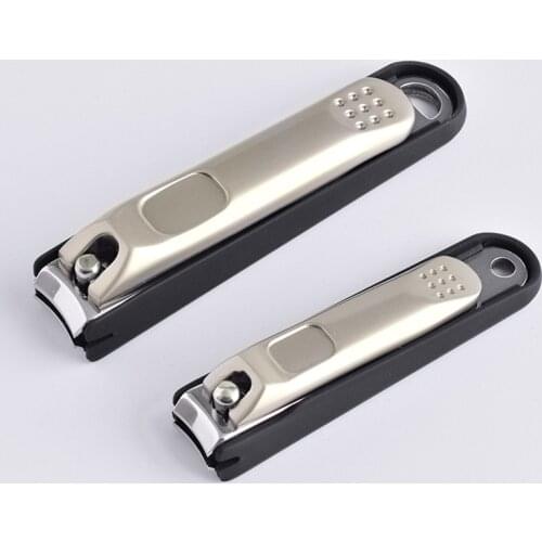 High Quality Professional Manicure Trimmer Toe Nail Clipper Toenail Scissors Nail Clipper Cutter with Clip Catcher Beauty Tool