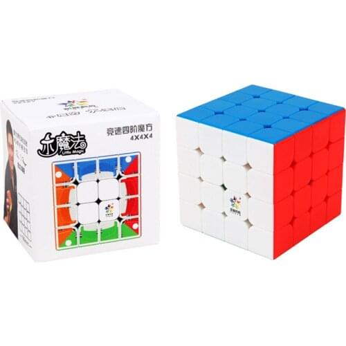 Yuxin Little Magic 4x4 Magnetic Cube Stickerless 4x4 Cubo Magico 4Layers Speed Cube Professional Puzzle Toys For Children Gift