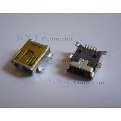 20 pcs/lot) Female mini usb connector fit for Digital cameras motherboard usb socket jack