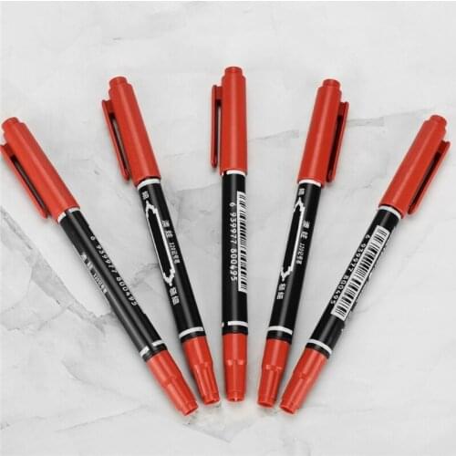 3pcs Tattoo Skin Marker Scribe Dual-Tip Permanent Tattoo Piercing Pen Body Art Supply Tool