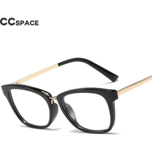 48294 Retro Square Optical Glasses Frames Cat Eye Women TR90 Fashion Computer Eyeglasses