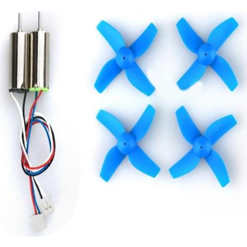 6pcs CW CCW blade propeller motor For Blade Inductrix JJRC H36 NIHUI NH-010 E010