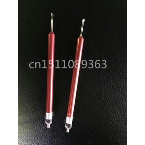 Free Shipping 2pcs/lot Rubber Head Needle Punch&Pry Watch Hand pressers Watch Hand setting&Presto tool