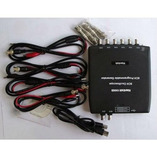 For Hantek 1008A 8CH PC Oscilloscope/DAQ/8CH Generator 2.4MSa/s,12bits,10mV/div to 5V/div input sensitivity 1008A same as 1008B