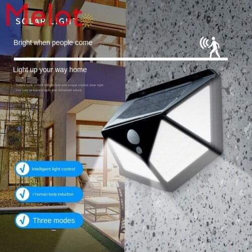 Solar Lamp Household Indoor Infrared Sensor Lamp Outdoor Super Bright LED Street Lamp Waterproof