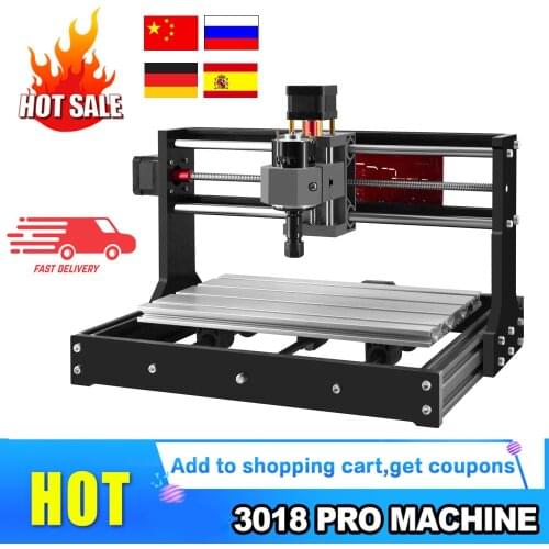 3018 Pro CNC Laser Engraver Engraving Machine GRBL Control DIY Mini CNC Machine 3 Axis Pcb Wood Router Engraver with Controller