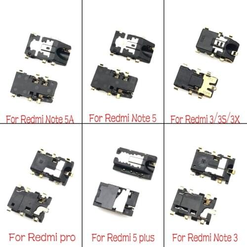 Ear Earphone Headphone Jack Audio Flex Cable Ribbon For Xiaomi Redmi K20 3S 3X 4A 5 5A 6A Note 2 3 4 4X 5 5A 6 7 8 Pro Mi 9T