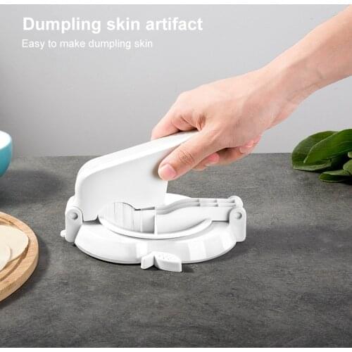 Chinese Style PP Dumpling Skin Artifact Household New Style Press Machine Kitchen Manual Skin Press Mold Dumpling Making Tool