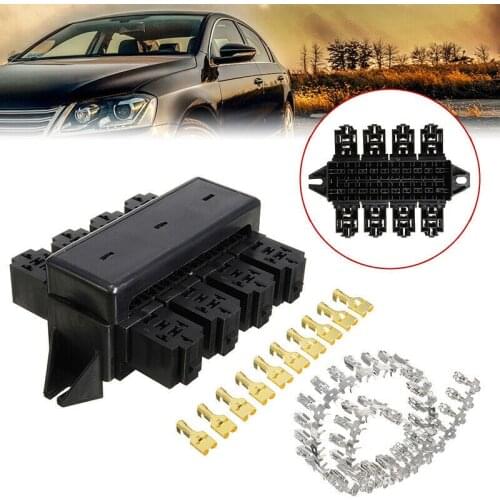 Replacement Fuse Relay Holder Accessories Auto Plastic Protector Block