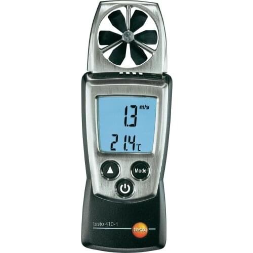 Testo 410-1 handy vane probe anemometer, Wind speed air flow Velocity/Temperature, 0560 4101, Cheap Shipping