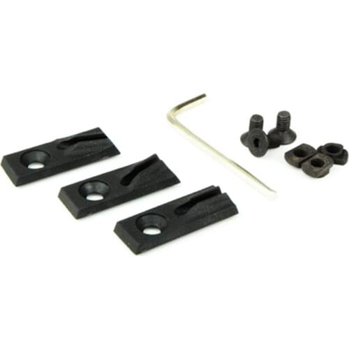 Tactical Metal Rail Cover Rubber Handguard PEQ15 DBAL A2 Flashlight Tail Picatinny Rail Cover Wiring Mount Hunting Accessories