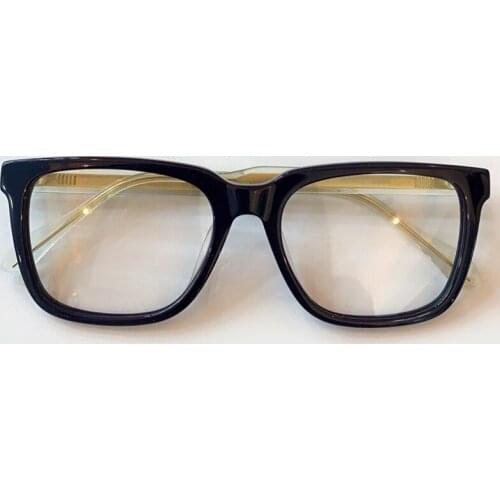 Vintage Rectangle Glasses Frame Unisex Brand Design Luxury Optical Frames Eyeglasses