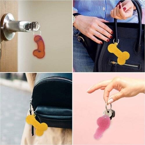 Keychain Epoxy Resin Mold Jewelry Pendant Decorations Silicone Mould DIY Crafts Polymer Clay Casting Tools